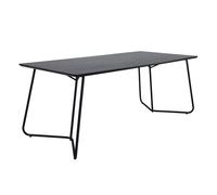 Table à Manger Design "Petra" 190cm Noir