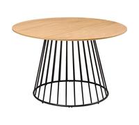 Table à manger Rayo 120x120cm L120cm - Atmosphera createur d'interieur