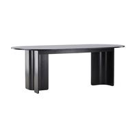 Table à Manger Design "Tyreso" 220cm Noir