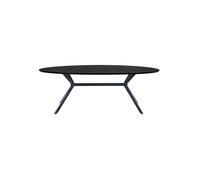 Table à manger ovale noir Bruno