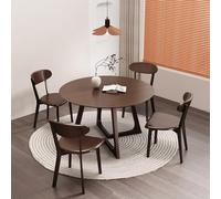 Table à manger en bois gain de place avec 2/4 chaises, option café/réception/négociation, pour cuisine, bureau et salon