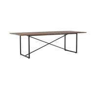 Table à Manger en Teck "Padang" 250cm Marron