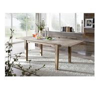 Table à manger extensible 140-220x90cm - Bois massif de palissandre huilé - Style Colonial/Ethnique - LEEDS #52