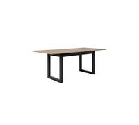 Table a manger extensible 160-200 cm - Decor chene sonoma et anthracite - DENVER
