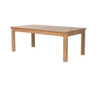 Vente-unique - Table à Manger Extensible 8 à 12 Personnes placage chêne - Naturel - FOMIREL