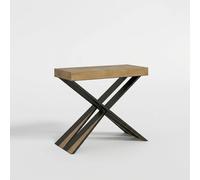 Consolle Diago Chêne Nature cadre Anthracite