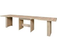 Table a manger extensible de 6 a 12 personnes style contemporainReproduction chene Sonoma - DINING - L 140-273 x l 90 cm