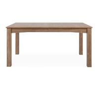 Table à manger extensible effet bambou 6/8 personnes 160/200 cm - Romi