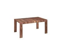 Table à manger extensible en noyer Marron