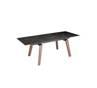 Table à manger extensible en porcelaine 1026C, 180/230 x 90 x 75 cm. -