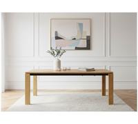 Table à manger extensible HORTENSE chêne massif 180 à 260 cm BOBOCHIC 180 à 260 cm Marron clair