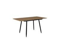 Table à Manger Extensible ""Loka"" 110-150cm Marron