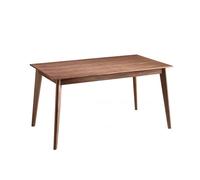 Table à manger extensible noyer Marron