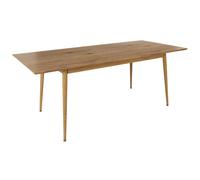 Table à Manger Extensible "Paxton" 160-210cm Naturel