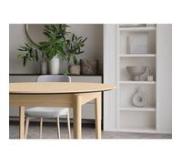 Table à manger extensible - PLOT - Chêne clair - 90x210x90 cm