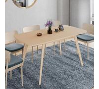 IDMarket - Table à Manger Extensible Rectangle Noor 110-150 cm Effet Bois