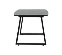Table a manger extensible sans tiroir en.casa 4 personnes en mdf 160 x 85 cm