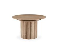 Table a manger extensible sans tiroir en.casa 6 personnes en bois 120 x 120 cm