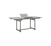 Table a manger extensible sans tiroir rectangulaire en Bois massif L 120 cm