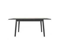 Table à Manger Extensible "Skagen" 140-180cm Noir