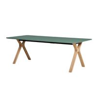 Table à manger extensible Space bois massif 220x95cm LxWxH 220x95x74cm