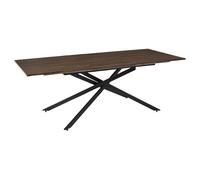 Table à Manger Extensible "Tiffany" 150-210cm Marron