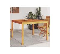 vidaXL Table à Manger de Jardin, Table de Repas, Meuble d’Extérieur, Table à Dîner de Terrasse Patio, Moderne, Bois d'Acacia 366369
