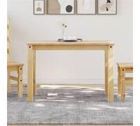 vidaXL Table à manger Panama 112x60x75 cm bois massif de pin
