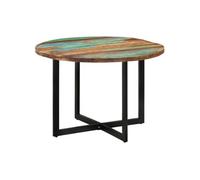 Table a manger fixe sans tiroir 4 personnes rectangle en Bois L 110 cm