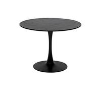 Table à Manger Design "Elias" 102cm Noir