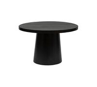 Atmosphera – Table de repas Boki ronde D 120 cm manguier 4 personnes noire