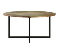 Table a manger fixe sans tiroir en Bois massif L 150 cm vert G