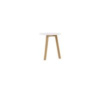 Table a manger fixe sans tiroir en.casa 4 personnes en bois 65 x 65 cm