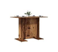 Table a manger fixe sans tiroir rectangle en Bois L 110 cm bois G