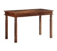 Table à Manger Dîner Repas Cuisine Maison Intérieur Bois de Sesham Massif vidaXL