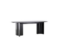 Table à Manger Design "Tyreso" 220cm Noir
