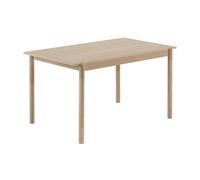 Table à manger Linear Wood 140x85cm LxWxH 140x85x74cm