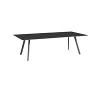 Table à manger linoléum Copenhague CPH30 2.0 250x120cm black lacquered oak base