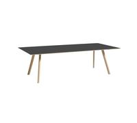 HAY Table de salle à manger Copenhague CPH30 - 250 x 120 cm - vernis à base d'eau - noir