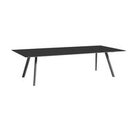 Table à manger linoléum Copenhague CPH30 2.0 300x120cm black lacquered oak base