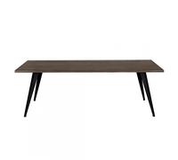 Table à manger Mater black aluminium base