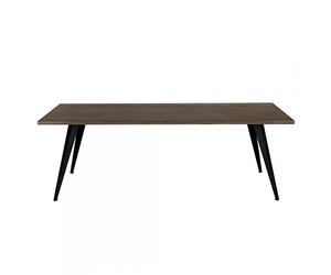 Table à manger Mater black aluminium base