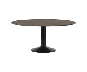 Table à manger Midst Ø160cm chêne foncé HxØ 73x160cm