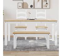 Table à manger Panama 117x60x75 cm bois massif de pin vidaXL