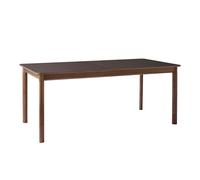 &Tradition Table à manger Patch HW1 cacao orinoco. structure en noyer huilé