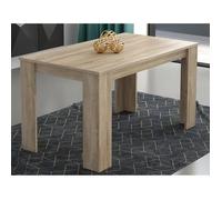 Table à manger - PEGANE - Rectangulaire - Chêne cambrian - 138x80x75 cm