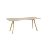Table à manger placage Copenhague CPH30 2.0 200x90cm solid oak base