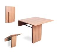 Table à Manger Pliante Murale, Bureau Flottant Pliable, Table de Bar peu Encombrante pour Cuisine Salle à Manger Bureau Balcon Chambre