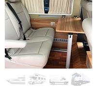 Table à Manger Pliante, Suspendue à Un Rectangle pour Rv, Avec 2 Fentes pour Tasse, IntéRieur D'Ameublement pour Camping-Cars, Bateaux, Caravanes, Fourgonnettes, 79 × 39 cm,A
