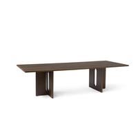 Table à Manger Rectangulaire Audo Androgyne 278 x 109 Cm, Chêne Teinté Foncé